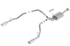 Borla 2019 RAM 1500 5.7L V8 AT 4DR Crew Cab Short Bed Touring SS Catback Exhaust components
