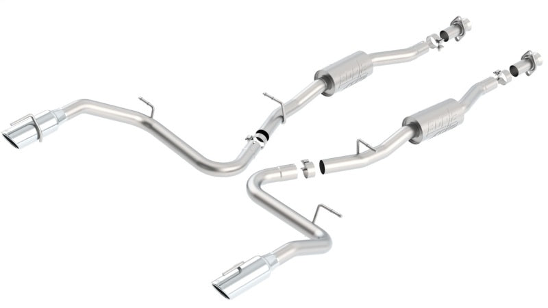 Borla 99-04 Ford Mustang Cobra 4.6L/5.4L V8 MT RWD ATAK SS Catback Exhaust system for performance upgrades