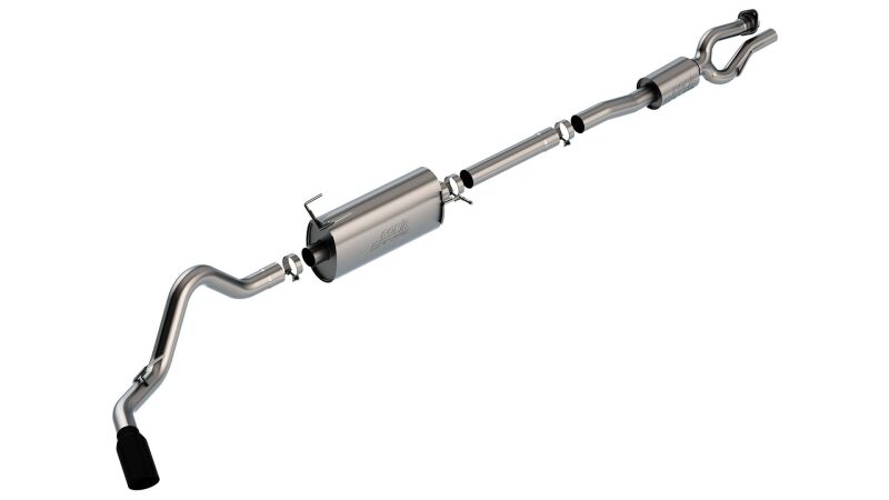 Borla 20-22 F-250/F-350 SUPER DUTY 7.3L V8 AT 2WD / 4WD 4DR WB142 S-TYPE Cat Back S RD RL AC S BLACK exhaust system