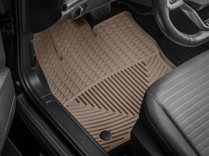 WeatherTech 19-25 Volkswagen Jetta 1st Row Front All-Weather Floor Mats - Tan Secondary image