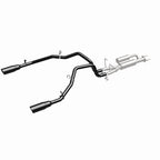 Magnaflow 25+ Ram 1500 I6 3.0L SPEQ Series Black Coated Cat-Back Performance Exhaust System