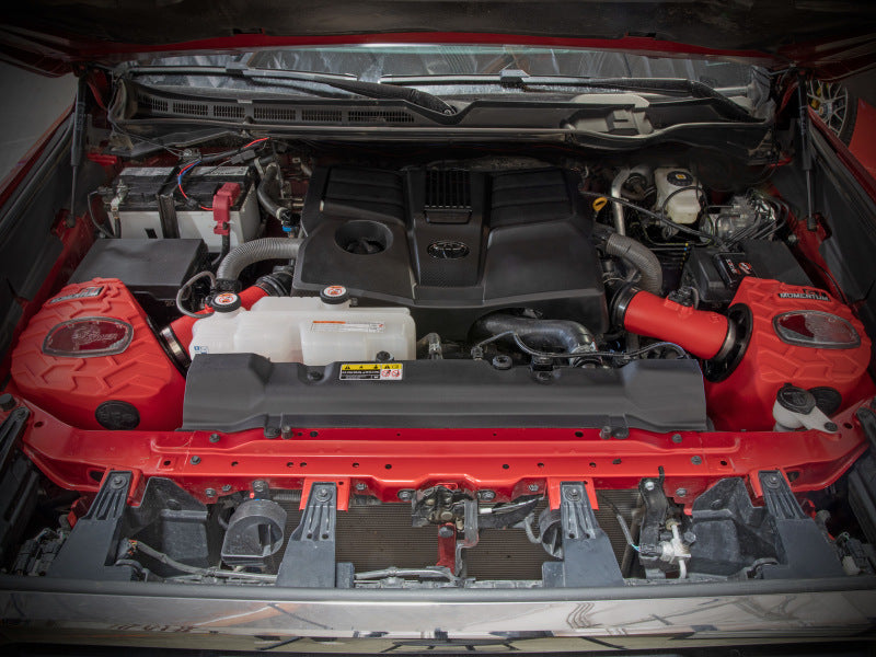 aFe POWER Momentum GT Pro Dry S Intake System 22-23 Toyota Tundra V6-3.4L (tt) Red Edition Secondary image
