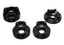 Energy Suspension 03-06 Toyota Matrix Black Motor Mount Insert Set for offroad performance upgrades and drivetrain improvements.