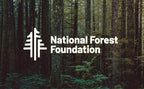 National Forest Foundation logo with forest background