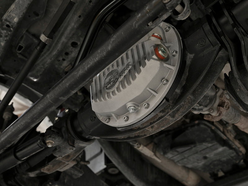 aFe Power Street Series Front Differential Cover Raw w/ Machined Fins 13-18 RAM V8 5.7/6.4L Secondary image