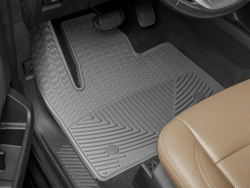 WeatherTech 2018+ Ford Expedition / Expedition Max Front Rubber Mats - Grey Secondary image