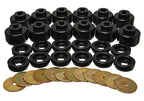 Energy Suspension Body Mount Set - Black for offroad performance upgrades