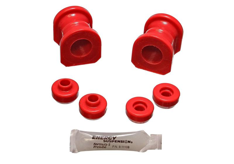 Energy Suspension 89-94 Nissan 240SX (S13) Red 24mm Front Sway Bar Bushing Set for performance offroad upgrades