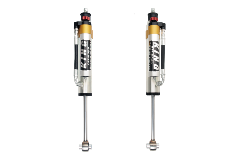 King Shocks 90-12 Mercedes-Benz G-Class Rear 2.5 Dia Piggy Hose Reservoir w/Adjuster (Pair) Secondary image