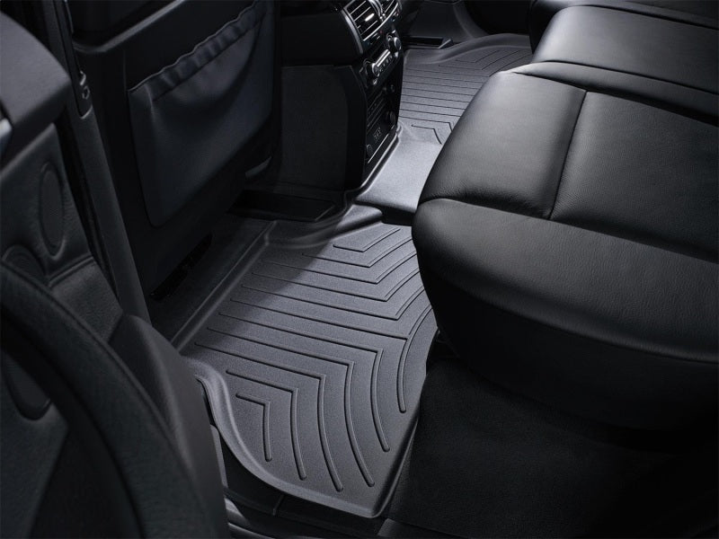 WeatherTech 07-13 BMW X5 Rear FloorLiner - Black in vehicle