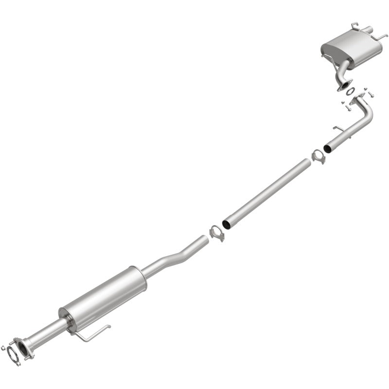 MagnaFlow BRE Exhaust Kit 07-11 Toyota Camry parts layout