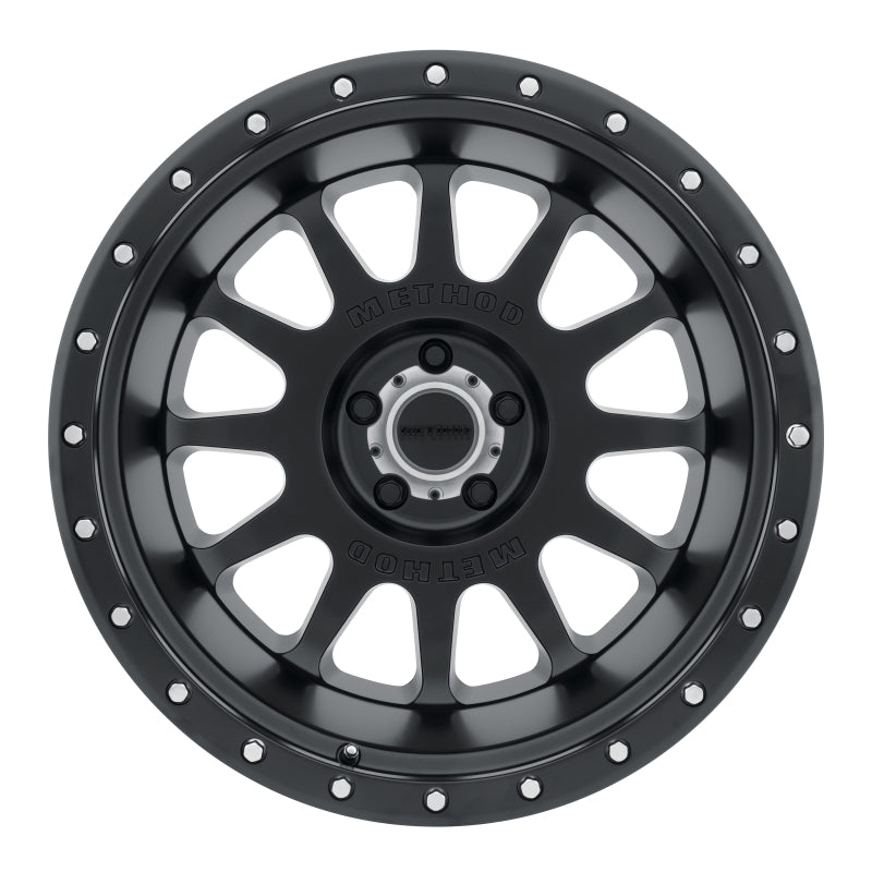 Method MR605 NV 20x9 -12mm Offset 5x150 110.5mm CB Matte Black Wheel Secondary image