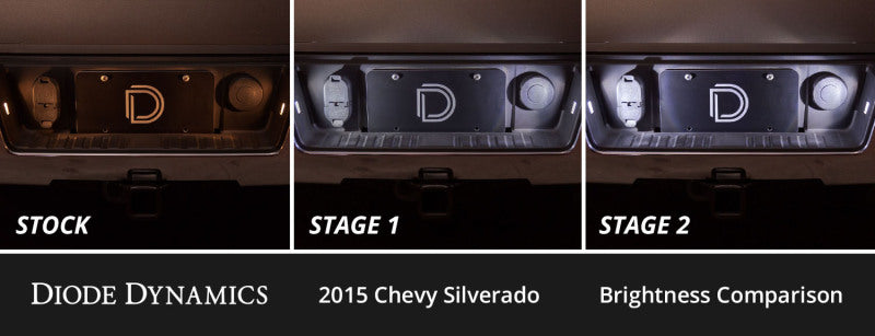 Diode Dynamics 14-18 Chevrolet Silverado Interior LED Kit Cool White Stage 2 Secondary image