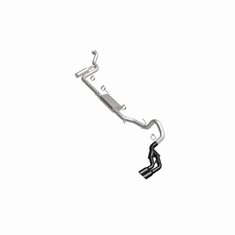 Magnaflow 2024 Toyota Tacoma Speq Series Cat-back Exhaust System (Black Tips) for offroad performance upgrades.
