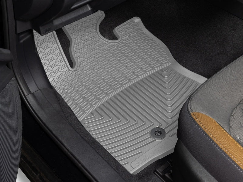 WeatherTech 2026 Subaru Crosstrek Hybrid Front All Weather Floor Mats - Grey Secondary image
