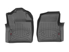 WeatherTech 2015+ Ford F-250 / F-350 / F-450 / F-550 Vinyl Front FloorLiner - Black for trucks