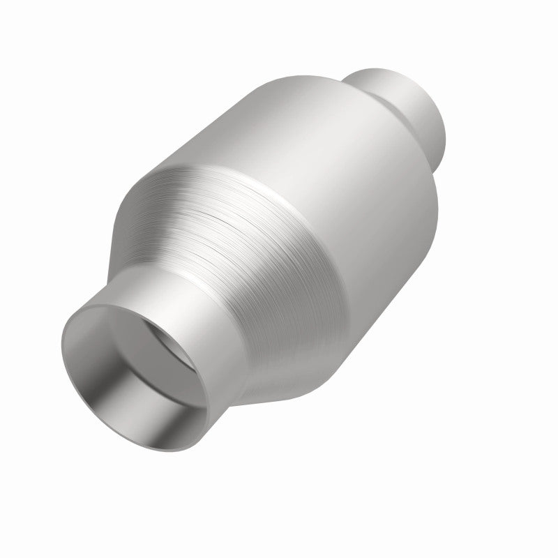 MagnaFlow Conv Univ 2.25in Inlet/Outlet Center/Center Round for offroad performance upgrades