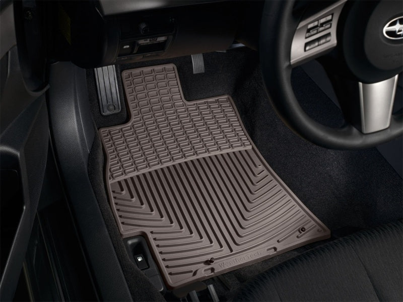 WeatherTech 2014+ Subaru Forester Front Rubber Mats - Black Secondary image