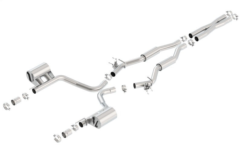 Borla 15-16 Dodge Challenger SRT 392 S-Type Catback Exhaust Single Split Rear Exit (No Tip) Secondary image