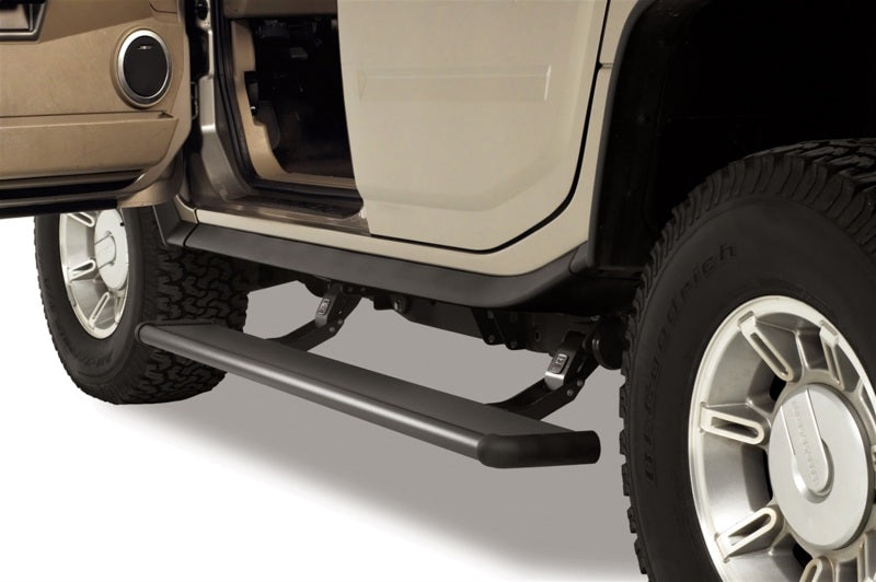 AMP Research 2003-2009 Hummer H2 PowerStep - Black side view