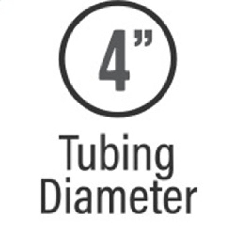 4" tubing diameter for MagnaFlow Tail-Pipe 03-04 Dodge Diesel