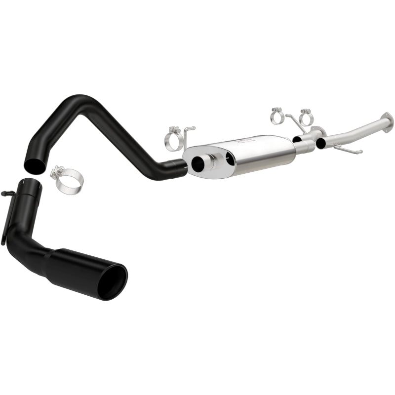 MagnaFlow Cat-Back Exhaust 09-13 Toyota Tundra V8 5.7L 3in SS Black Tip Single Side Exit Secondary image