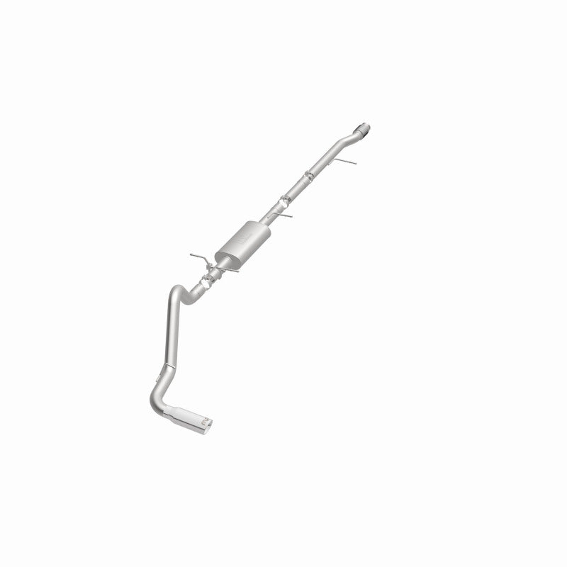 Magnaflow 14 Chevy Silverado V8 5.3L CC/EC Cab Single P/S Rear Exit Stainless Cat Back Perf Exhaust system