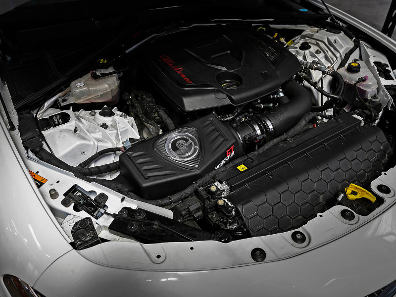 aFe POWER Momentum GT Pro Dry S Intake System 17-21 Alfa Romeo Giulia L4-2.0L (t) Secondary image