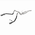 Magnaflow 21 Ford F-150 Street Series Cat-Back Performance Exhaust System- Dual-Split Rear Exit for enhanced truck sound