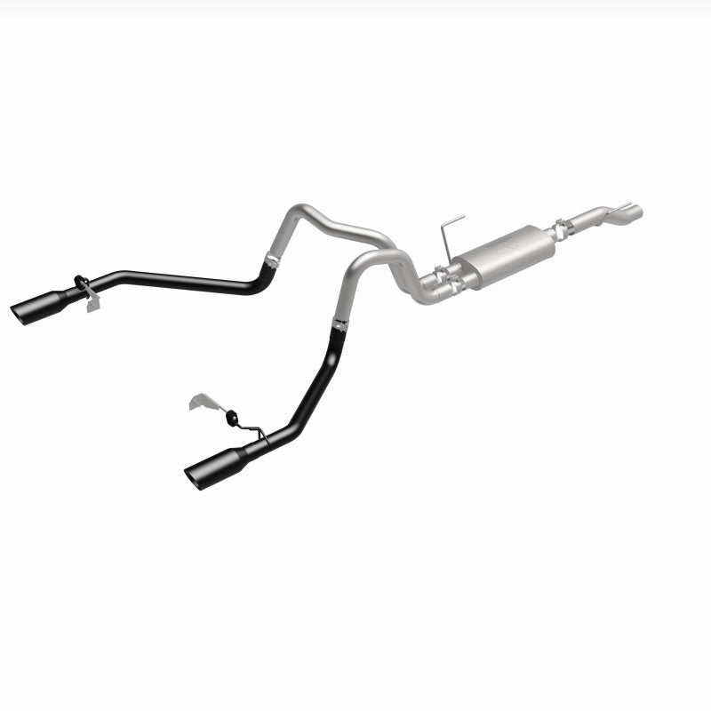 Magnaflow 21 Ford F-150 Street Series Cat-Back Performance Exhaust System- Dual-Split Rear Exit for enhanced truck sound