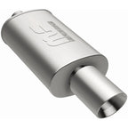 MagnaFlow Muffler W/Tip Mag SS 14X5X8 2.25/4. for offroad performance upgrades