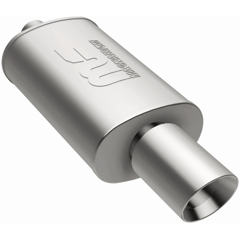 MagnaFlow Muffler W/Tip Mag SS 14X5X8 2.25/4. for offroad performance upgrades