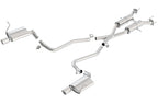 Borla 11-16 Jeep Grand Cherokee Limited/Laredo 5.7L 8cyl 4WD/RWD SS Catback Exhaust system components