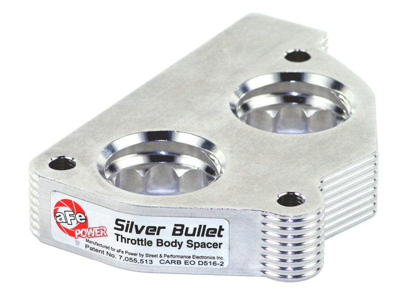 aFe Silver Bullet Throttle Body Spacers TBS GM C/K 1500/2500/3500 87-95 V6-4.3L V8-5.0/5.7L Secondary image