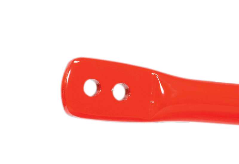 Eibach Rear 25mm Anti-Roll Kit for 13 Ford Focus ST, 2.0L 4cyl Turbo part showing a bright red finish.