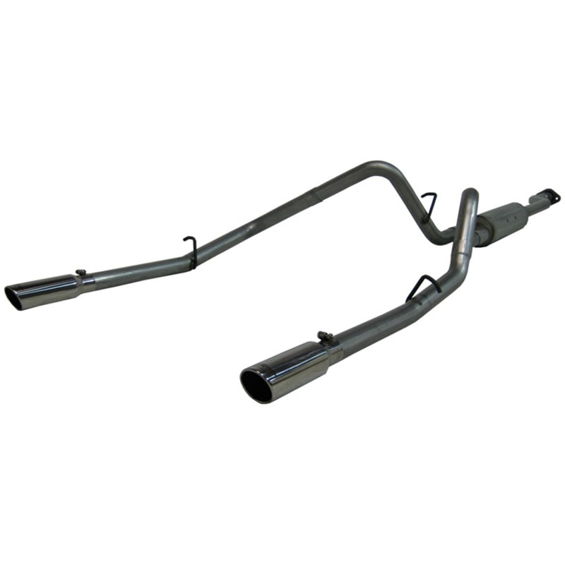 MBRP 2003-2007 Chev/GMC 1500 Classic 4.8/5.3L EC/CC-SB Cat Back Dual Split Rear Secondary image