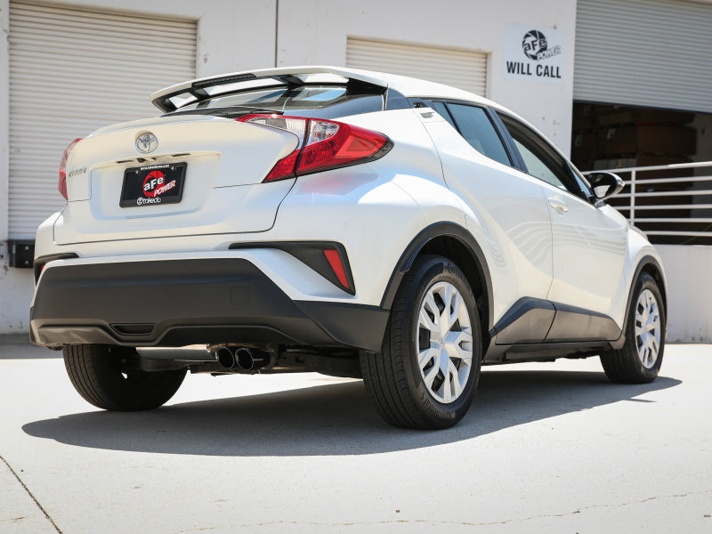 aFe Takeda 18-21 Toyota C-HR 2.0L 2.5in 304 Stainless Steel Cat-Back Exhaust w/ Black Tip Secondary image