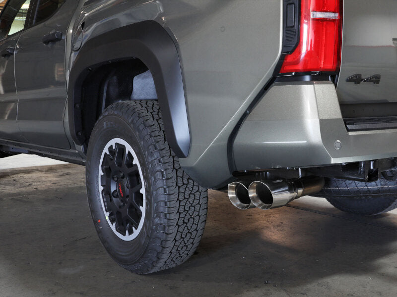 aFe 2024 Toyota Tacoma L4 2.4L Vulcan Series 2.5-3in 304 SS Steel Cat-Back Exhaust w/Polished Tips Secondary image