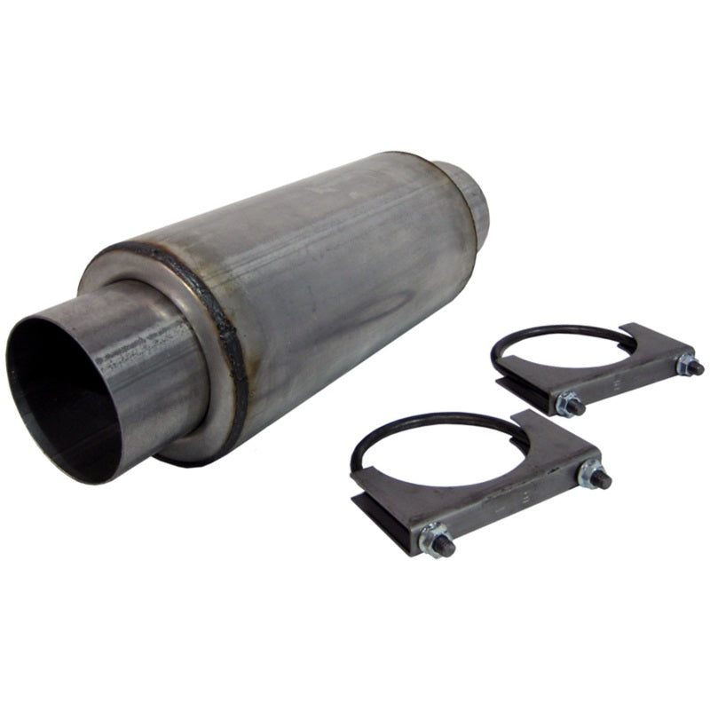 MBRP Universal Resonator 4 Inlet /Outlet 12 Body 18 Overall Aluminized Secondary image