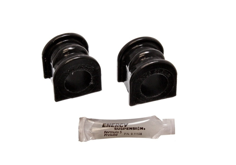 Energy Suspension 90-96 Nissan 300ZX Black 26.5mm Front Sway Bar Frame Bushings and lubricant packet