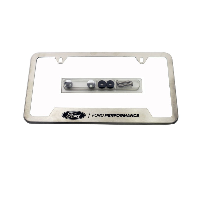 Ford Racing Stainless Steel Ford Performance License Plate Frame Secondary image