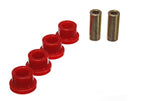 Energy Suspension OD 1.37 in, ID .875 in (Bushing Dims) Red Universal Link - Flange Type Bushings for offroad parts