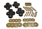Energy Suspension Bronco Body Mount W/Hardware - Black components