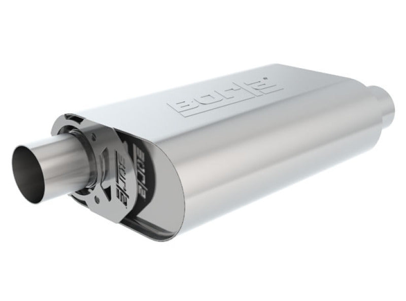 Borla CrateMuffler SBC Hot 350/383 3 inch Offset/Center Muffler