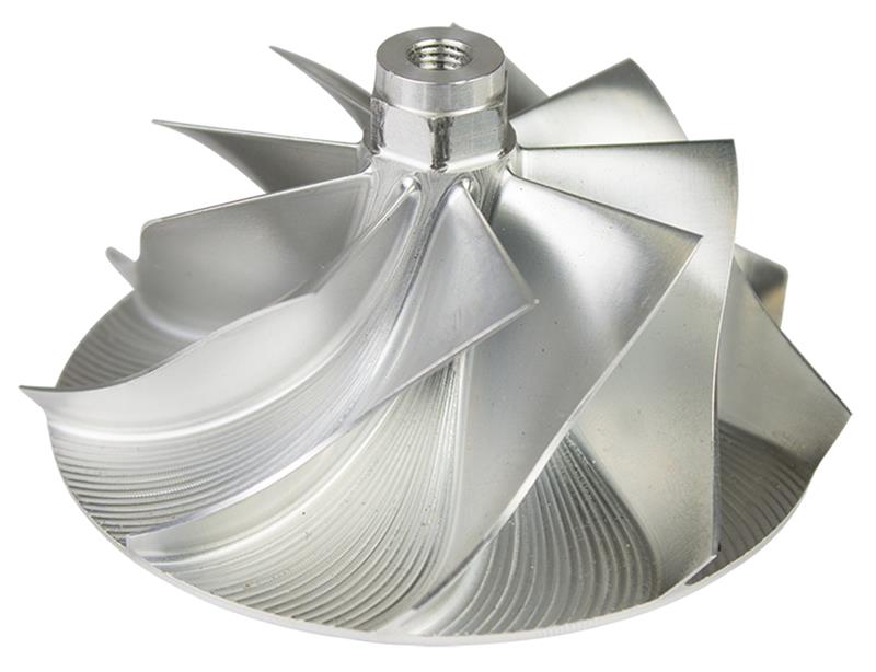 BD Diesel Wheel Billet Turbo Comp - 1999.5-2003 7.3L Ford with OEM or Garrett Replacement Turbo Secondary image