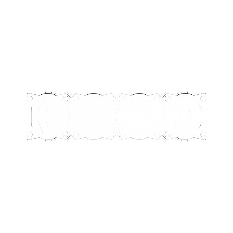 KC HiLiTES FLEX ERA LED Light Bar 10in. Light Shield - Clear (SHIELD ONLY) Secondary image