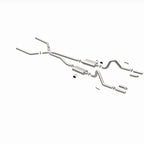 MagnaFlow SYS C/B 67-70 Mustang 2.50inch w/Tru-X exhaust system parts