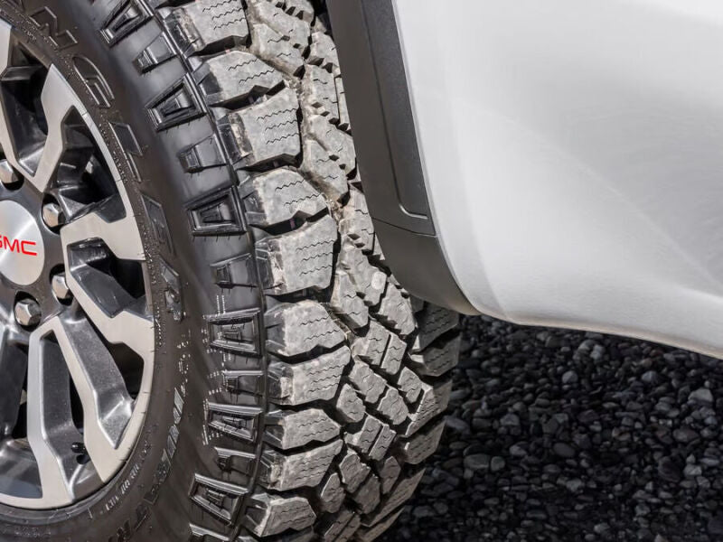 Cognito 19-24 Ford Sierra 1500 Fender Trim Finishing Caps on offroad tire