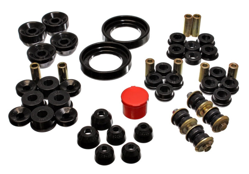Energy Suspension 90-93 Honda Accord/Odyssey Black Hyper-Flex Master Bushing Set Secondary image