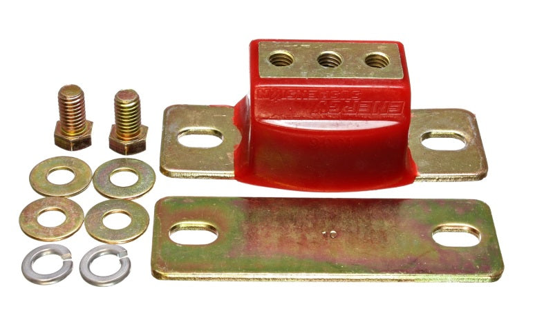 Energy Suspension Chevrolet/Oldsmobile/Pontiac/GM/Isuzu/Jeep Red Transmission Mount with bolts and washers